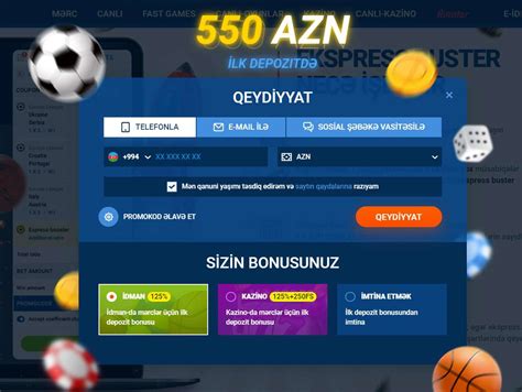 Bonusla idman mərcləri  Azərbaycan kazinosunda pul qazanmaq üçün şansınızı yoxlamalısınız