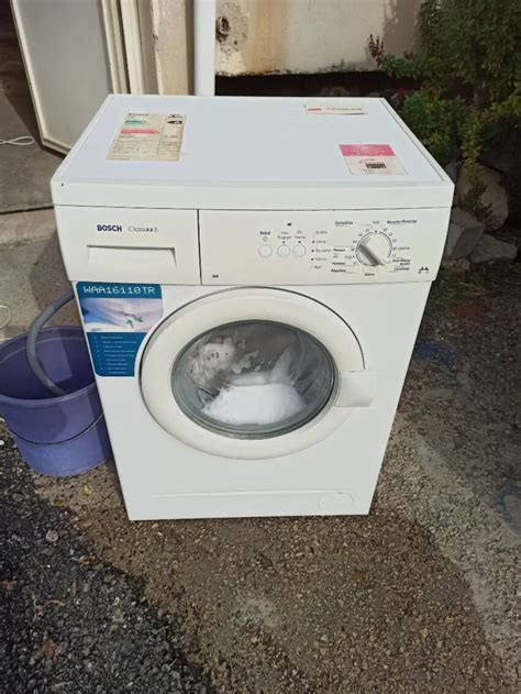 Bosch çift su girişli çamaşır makinesi