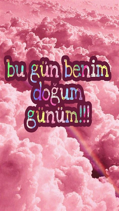 Bugün doğum günüm tumblr