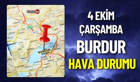 Burdur çatağıl köyü hava durumu