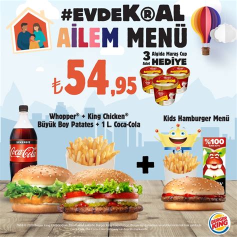 Burger iki menü