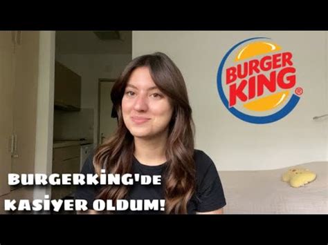 Burger king de çalışmak için yaş sınırı