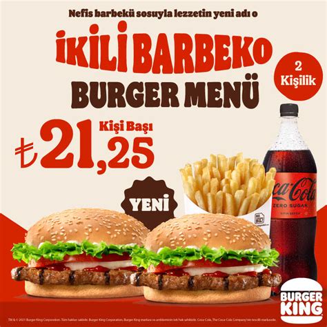 Burger king kampanya sipariş