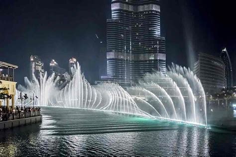 Burj Khalifa Water Fountain