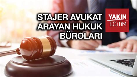 Bursa stajyer avukat ilanları