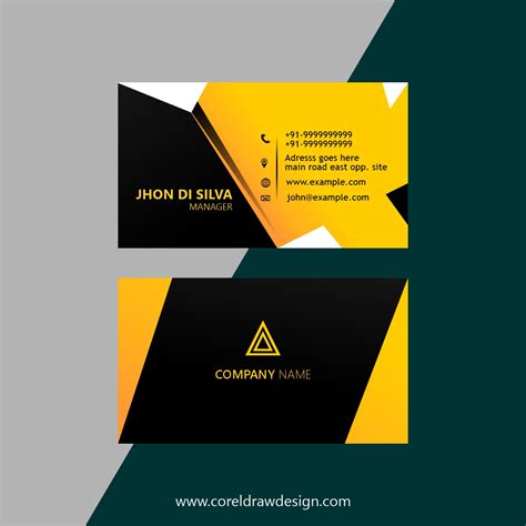Business Card Cdr File Free