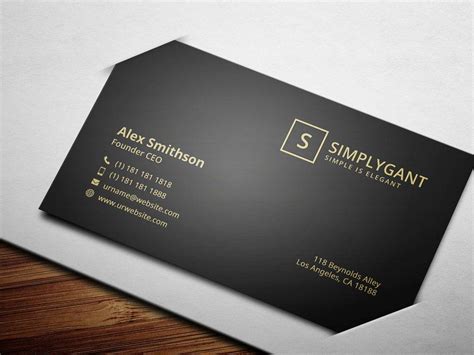 Business Card Example