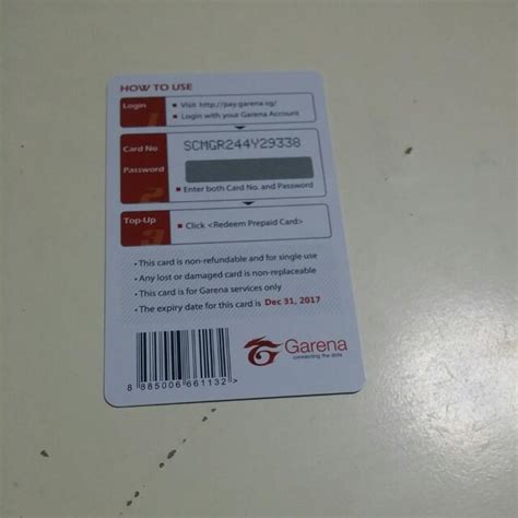 Buy Garena Card Online