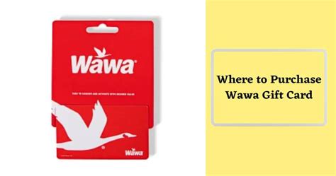 Buy Wawa Gift Card Online