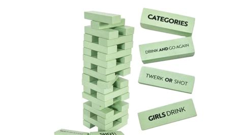 Buzzed Blocks Adult Drinking Game