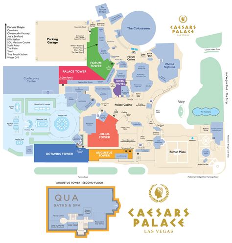 Caesars Palace Map Pdf