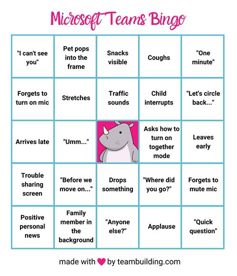 Can You Play Bingo On Microsoft Teams