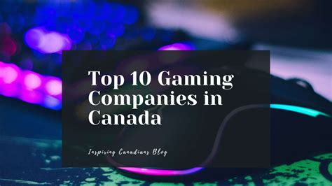 Canadian Gaming Companies Stock