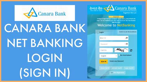 Canara Bank Internet Banking Online