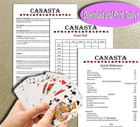 Canasta Card Game Rules