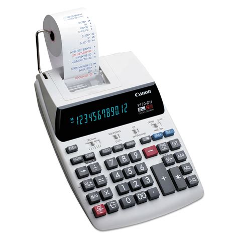 Canon P170 Dh Printing Calculator