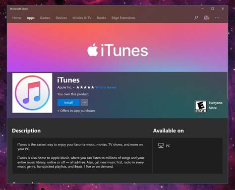 Cant download itunes from itunes page