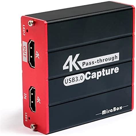 Capture Card With 4k Passthrough