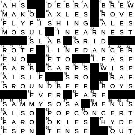 Card Game Crossword Clue 6 Letters