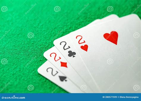 Card deuce in poker