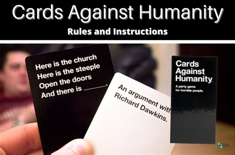 Cards Against Hnumanity Rules