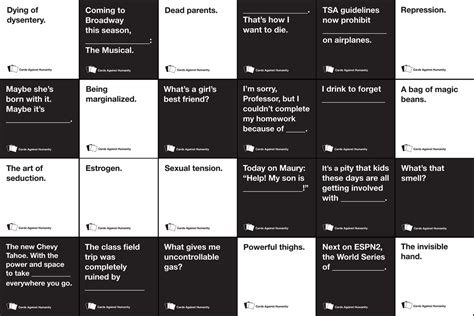 Cards Against Humanity Card Game Rules