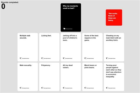 Cards Against Humanity Online No Download