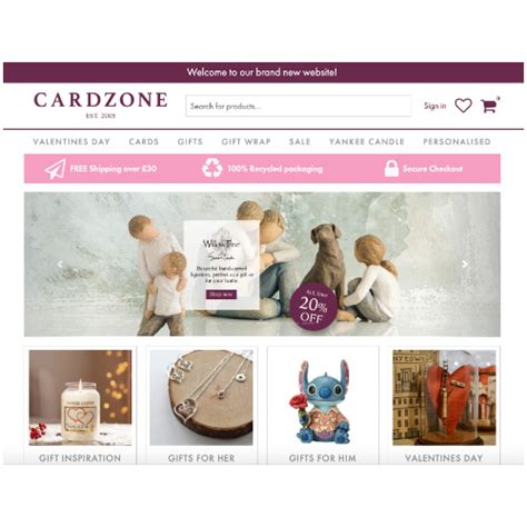 Cardzone Website