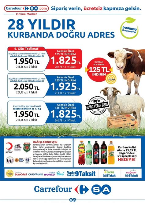 Carrefour kurban kesimi