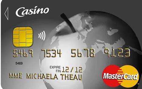 Carte Mastercard Casino Mon Compte
