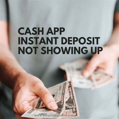 Cash App Instant Deposit Missing