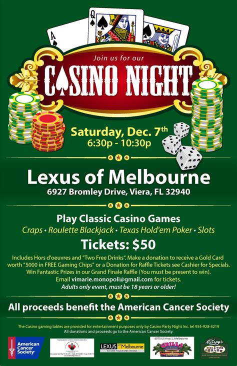 Casino Fundraiser