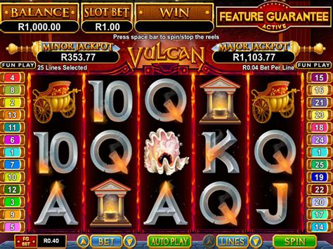 Casino Vulcan slot maşınları real pul