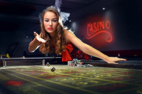 Casino Woman Photo