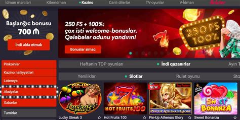 Casino dürüstlük reytinqi  Pin up Azerbaijan saytı ilə siz də dost və mədəni insanlarla tanış ola bilərsiniz!