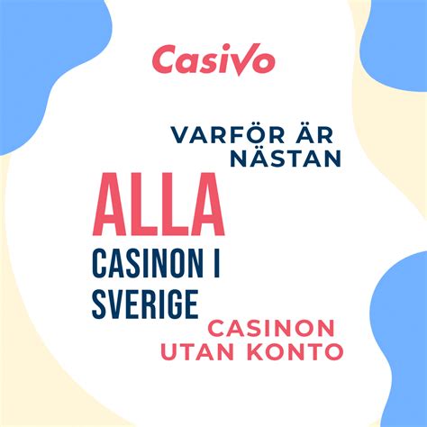 Casinon Utan Konto