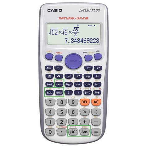 Casio Calculator Settings