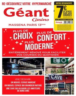Catalogue Géant Casino Massena