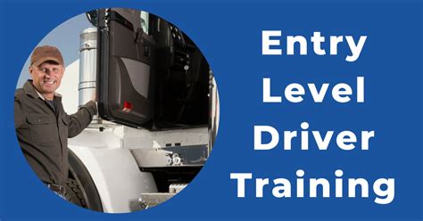 Cdl Entry Level Driver Training