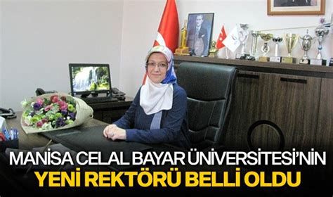 Celal bayar üniversitesi rektörü