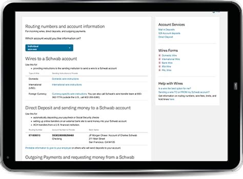 Charles Schwab Automatic Deposit