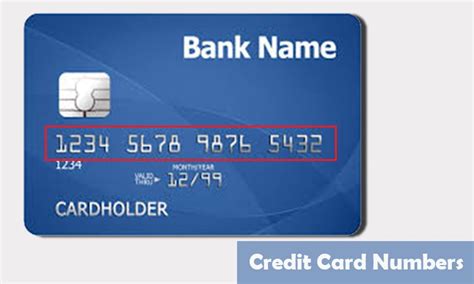 Check Number On Credit Card