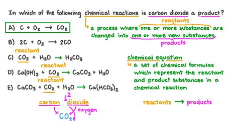 Chemical Reactions With Carbon Dioxide