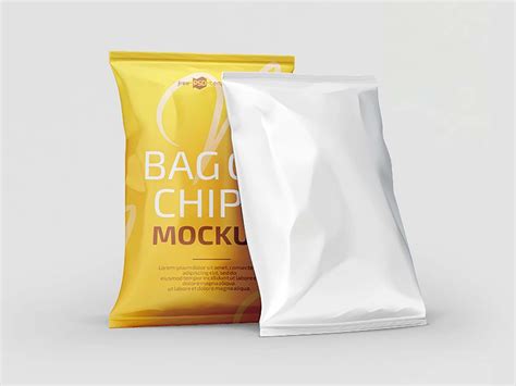 Chips Bag Mockup Free Download