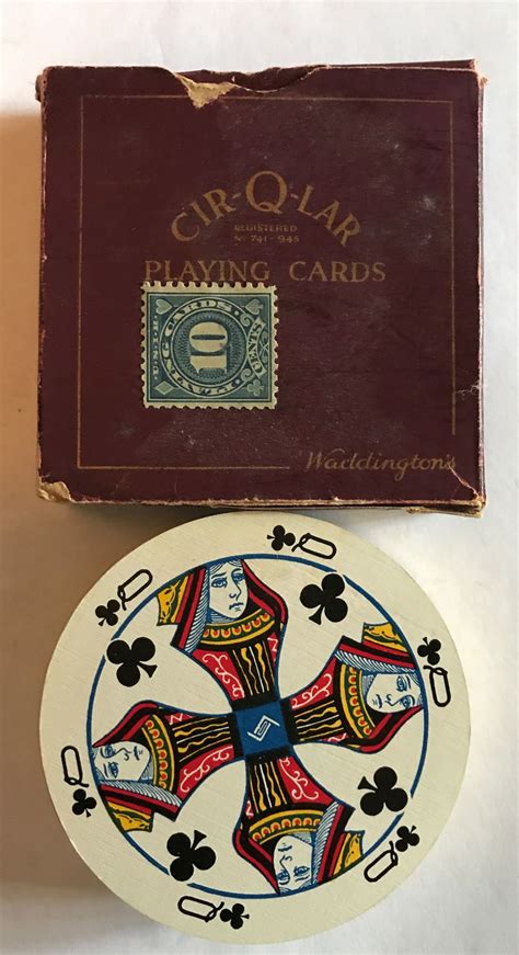 Circular Playing Cards History