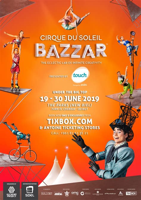 Cirque du soleil bazaar istanbul biletix
