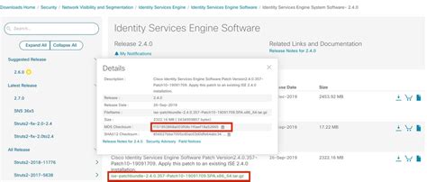 Cisco ise patch download