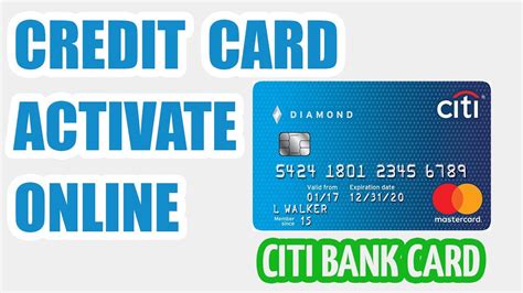 Citibank Credit Card Activation Number