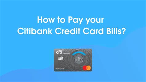 Citibank Credit Card Make A Payment