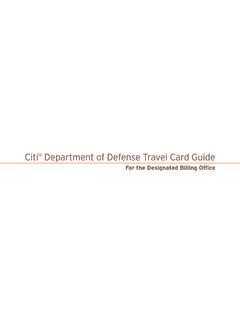 Citibank Department Of Defense Card